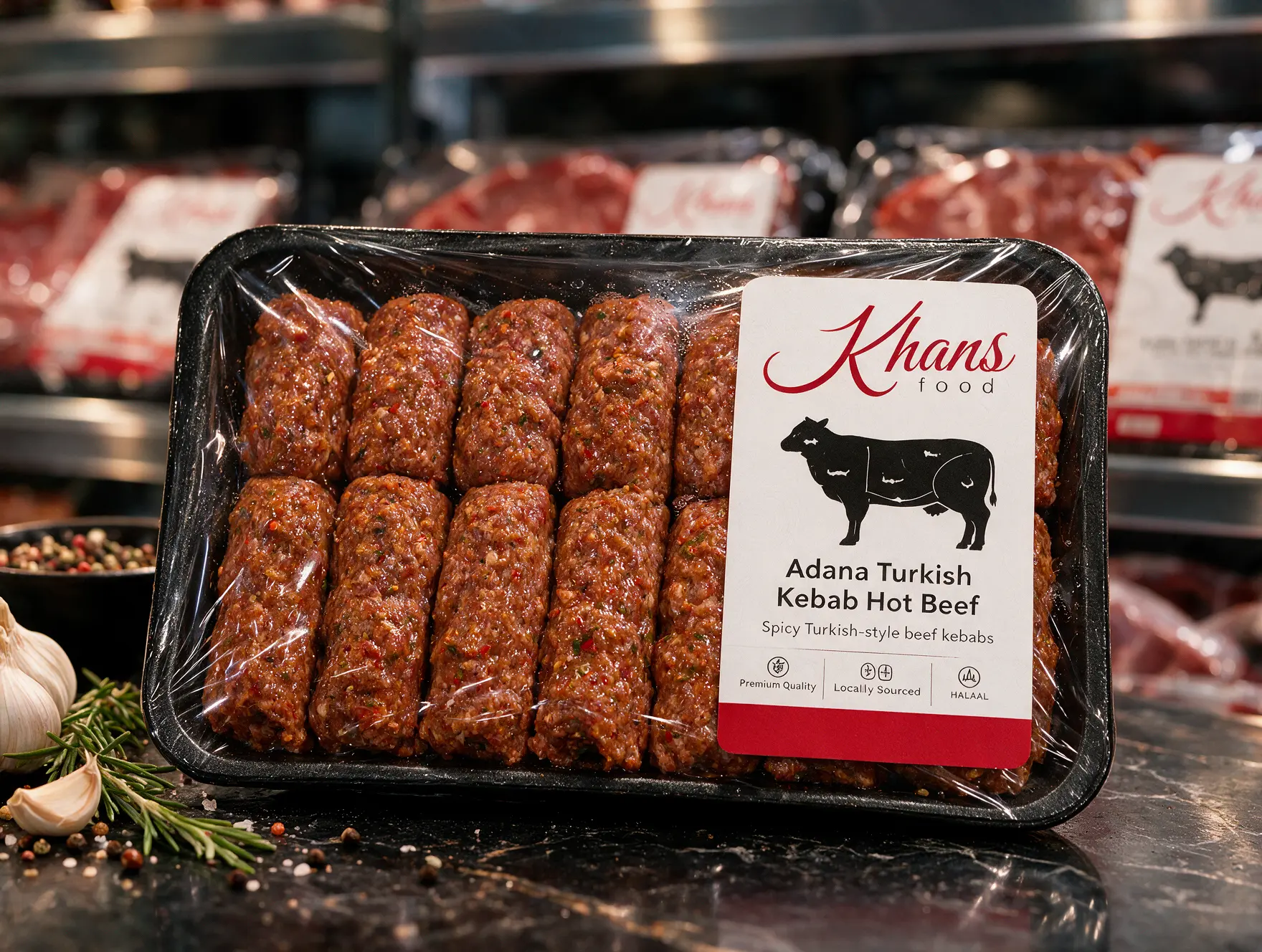Adana Turkish Kebab Hot Beef
