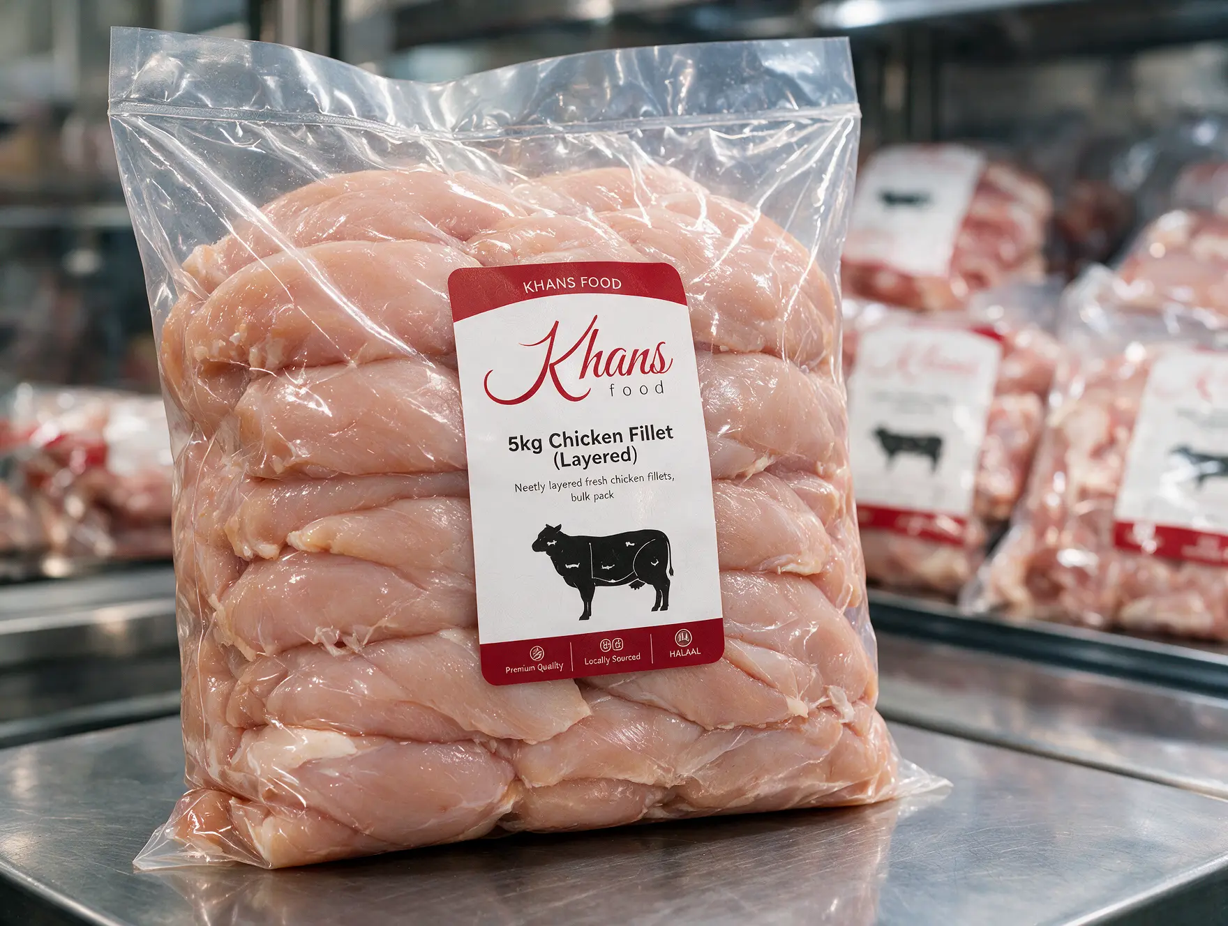 5kg Chicken Fillet (Layered)