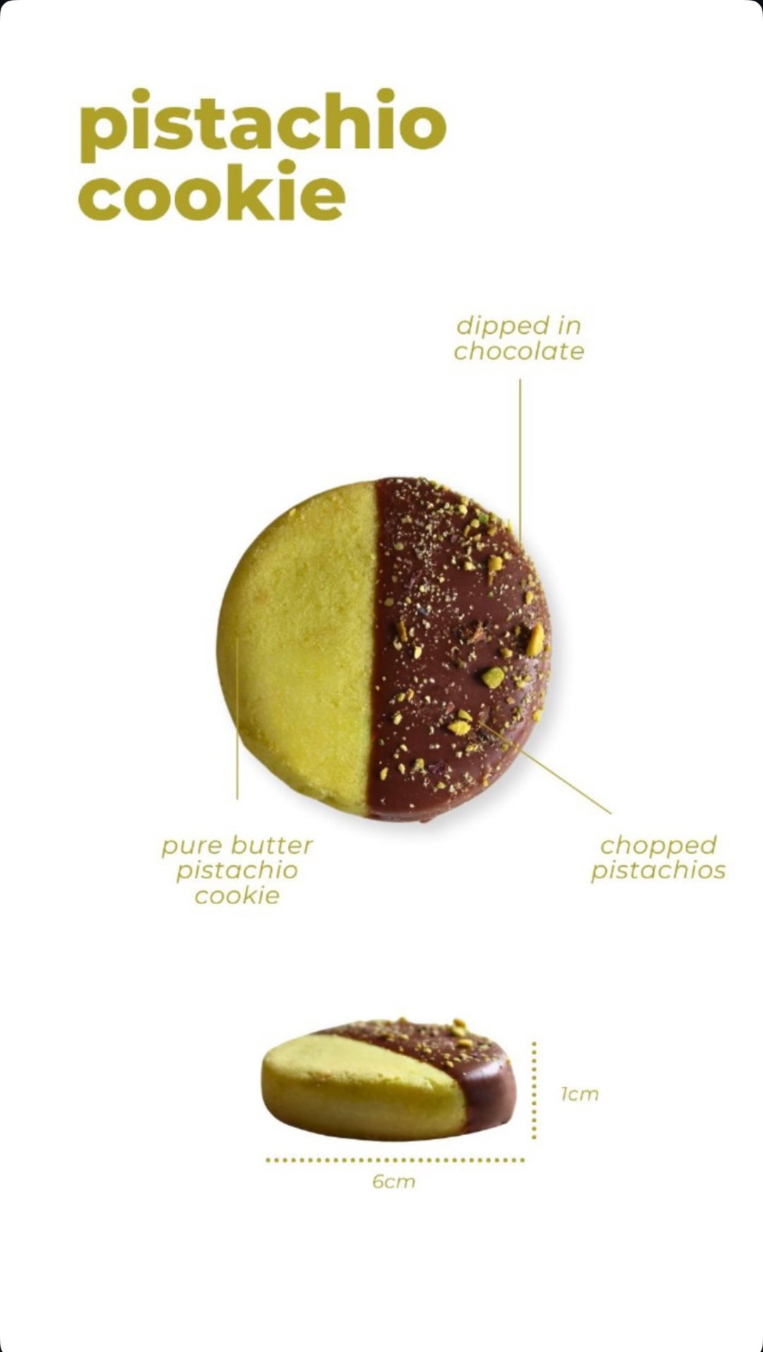 Pistachio Cookie