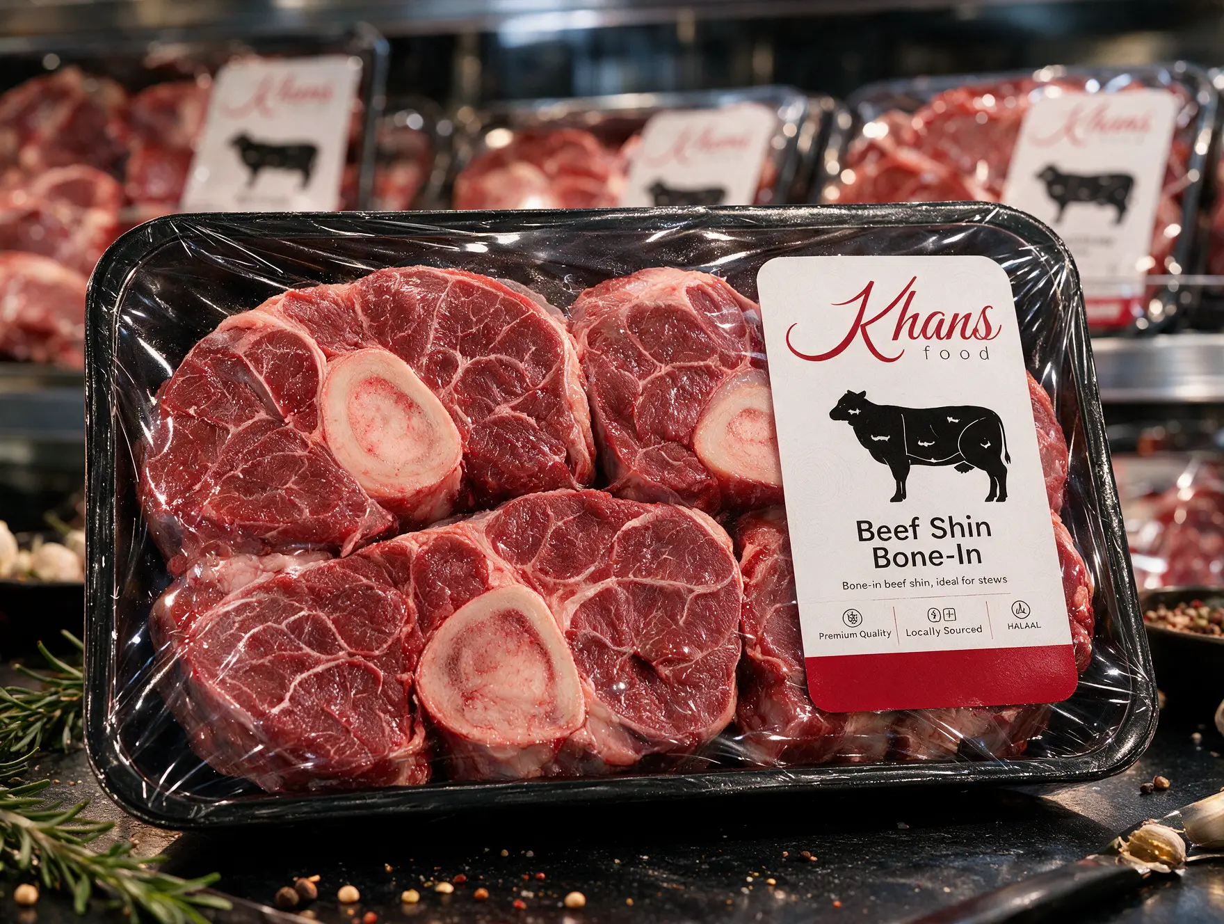 Beef Shin Bone-In