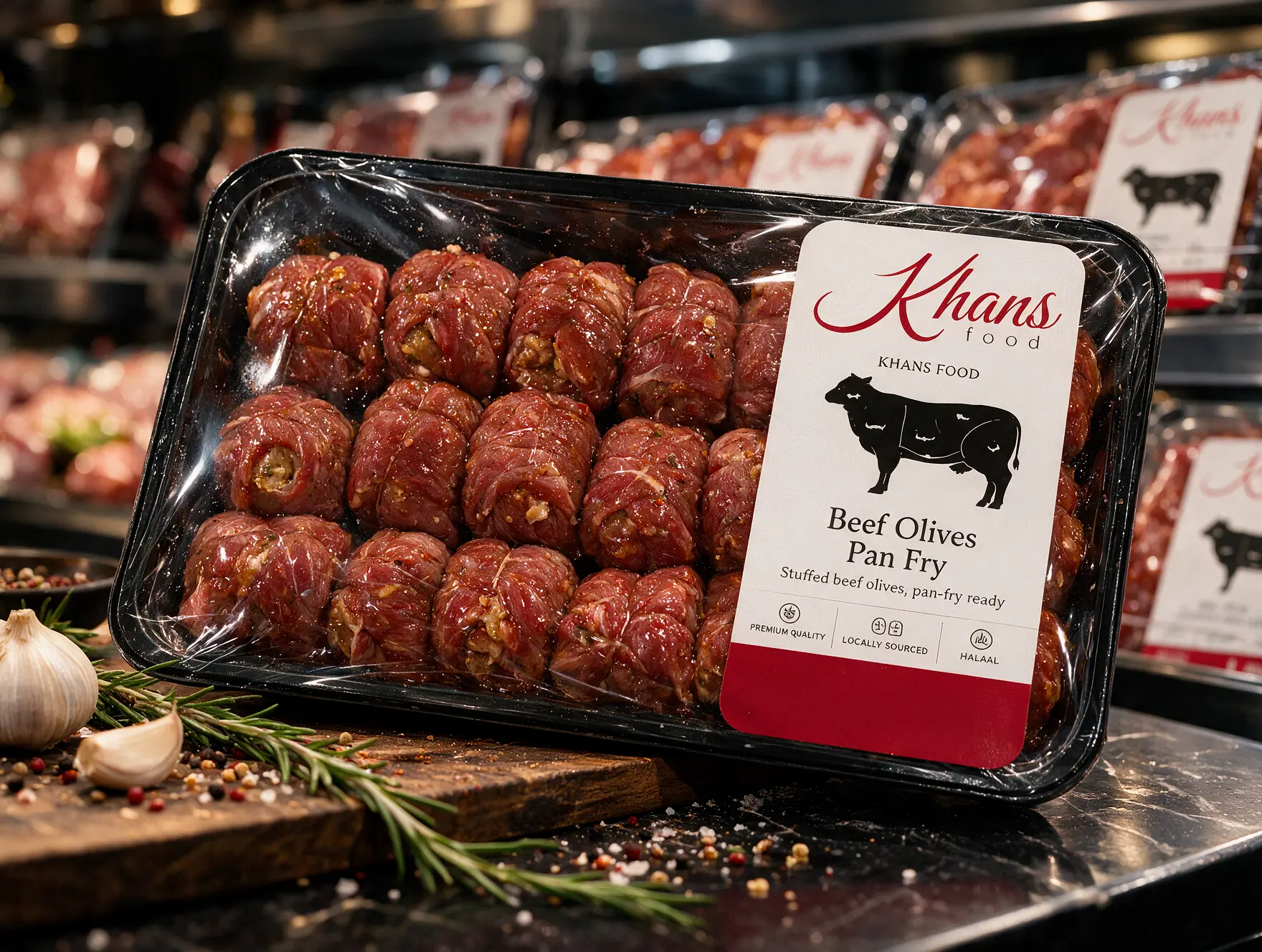 Beef Olives Pan Fry (Frozen)