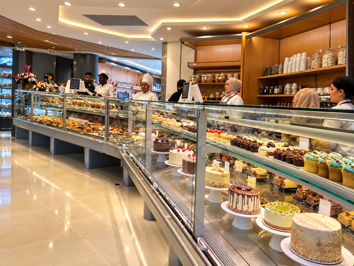 Fresh bakes at the Khan's Food Homestead Park bakery